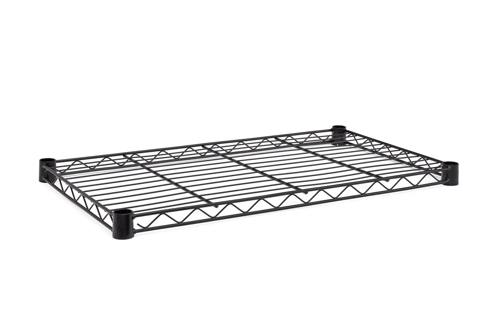 HSS Steel Extra Wire Shelf 13.4x23.2. Fits 3/4 Pole Diameter. Black. Shelf Capacity 250 lbs