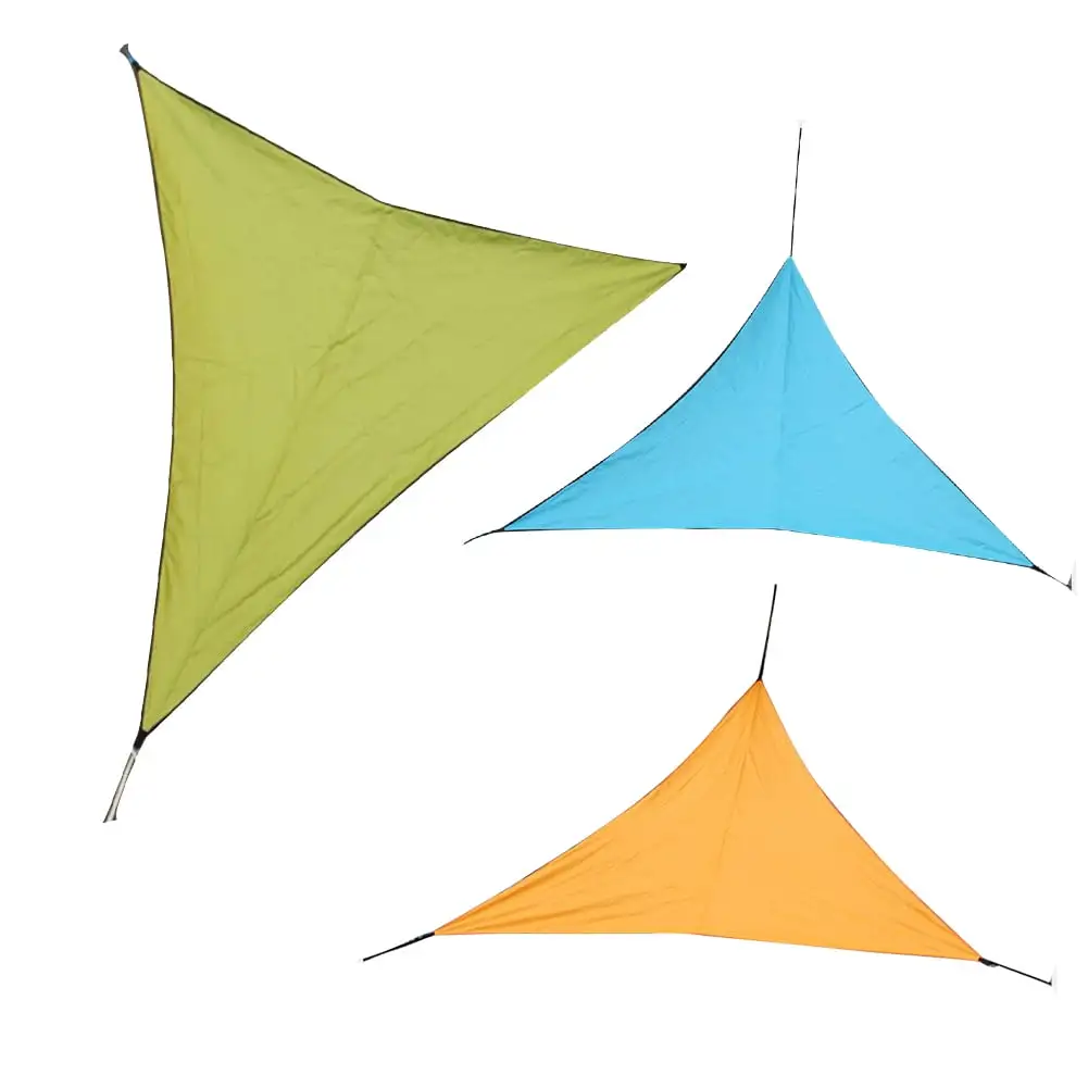 Haysvty Outdoor Triangle Sun Shelter Sunshade Tent Canopy Garden Patio Camp Awning Cloth