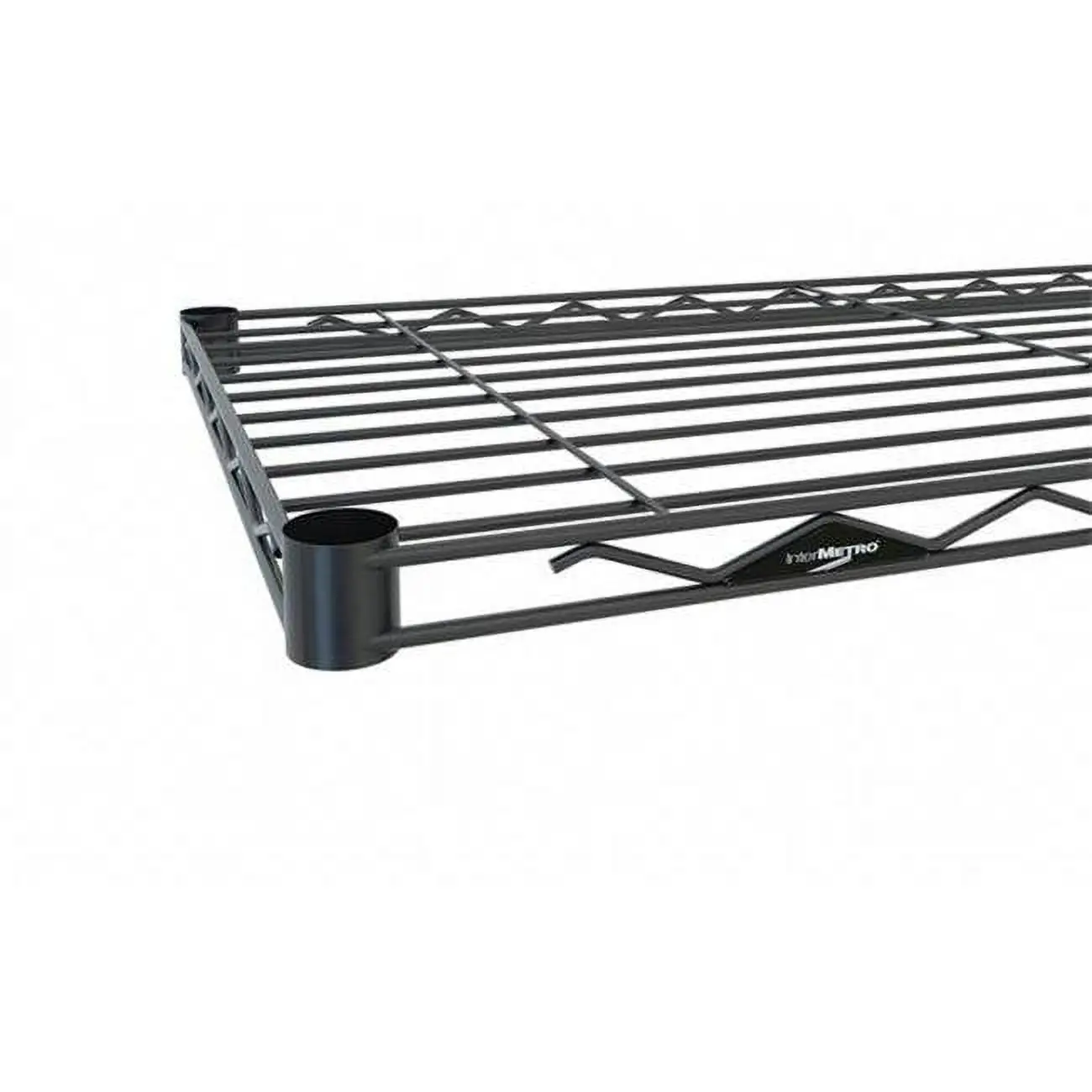 InterMetro 48 x 18 in. Steel Open-Wire Shelf. Black