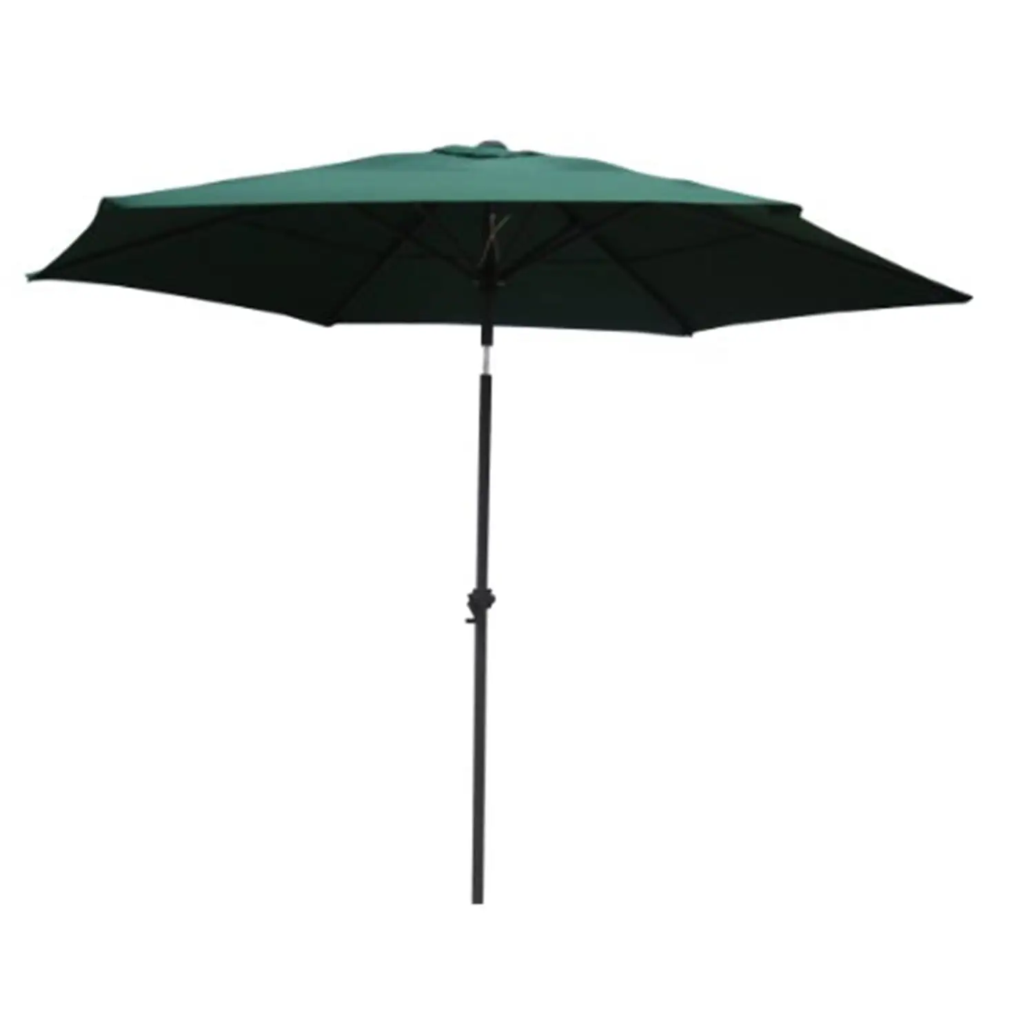 International Caravan YF-1104-2.5M and FG Outdoor 8 Foot Aluminum Umbrella Forest Green