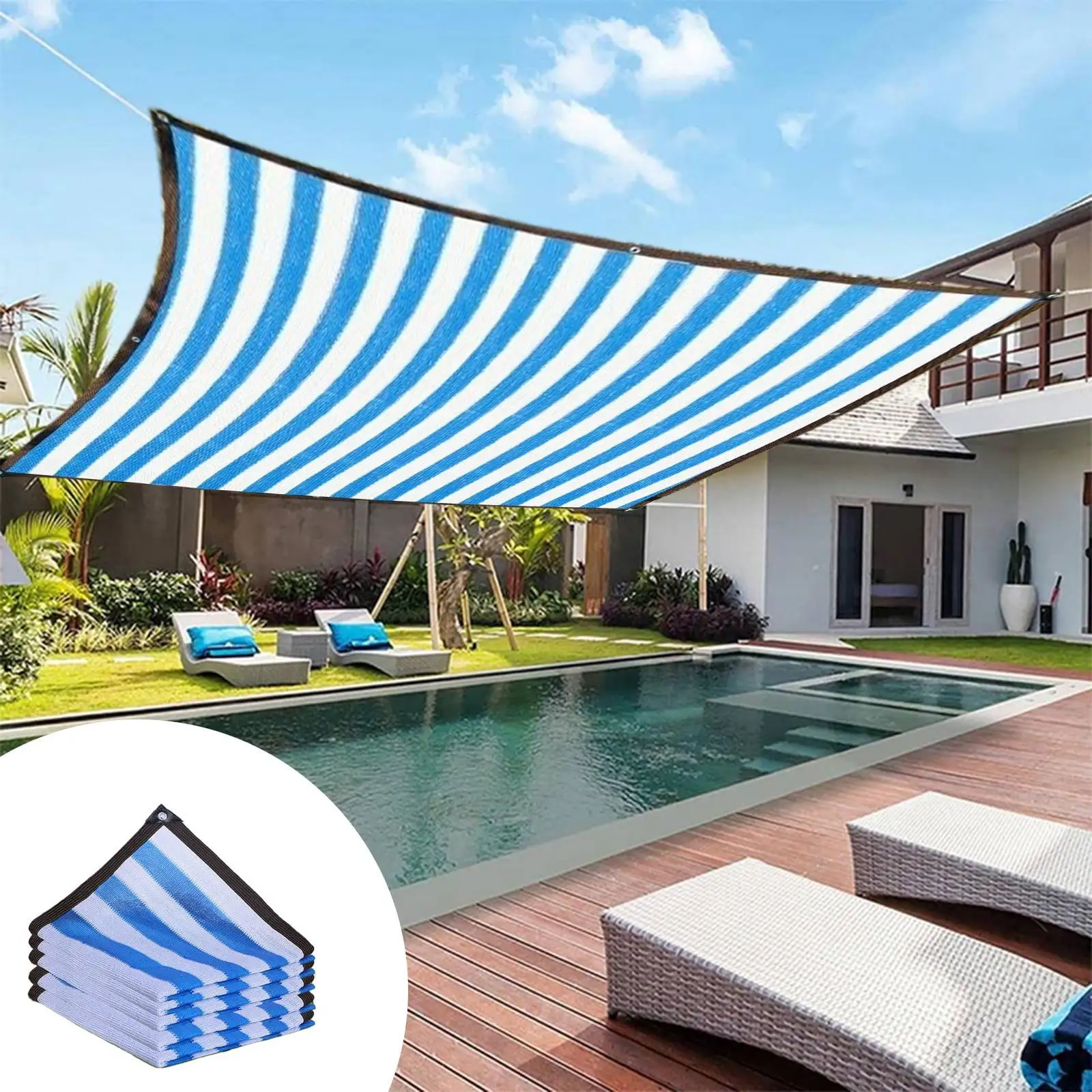 Isvgxsz 2024 New Clearance Dresser for Bedroom Sun Shade Canopy Outdoor Sunshade Shade Sails Swimming Pool Sun Awning Sunshine Protection Rectangle Shade Canopy Sunshine Block Gifts