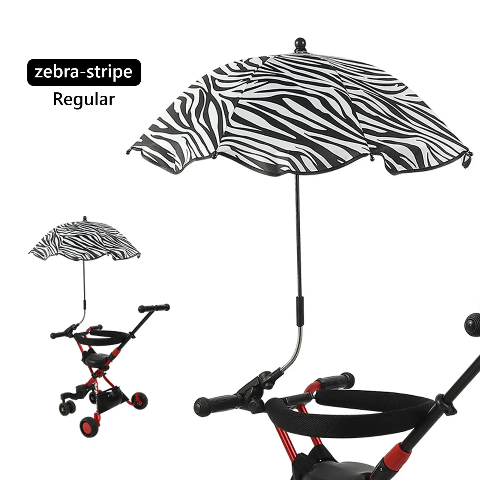 JMYHOAM Universal Baby Pram Umbrella Shade Umbrella Sunshade for Stroller.Pushchair Sun Shade