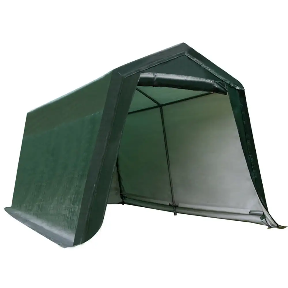 Kadyn Carport Shed.Carport Canopy Car Garage Shelter. Storage Shed.Outdoor Carport Shed with Sidewalls and Waterproof Ripstop Cover-10 x 10 ft