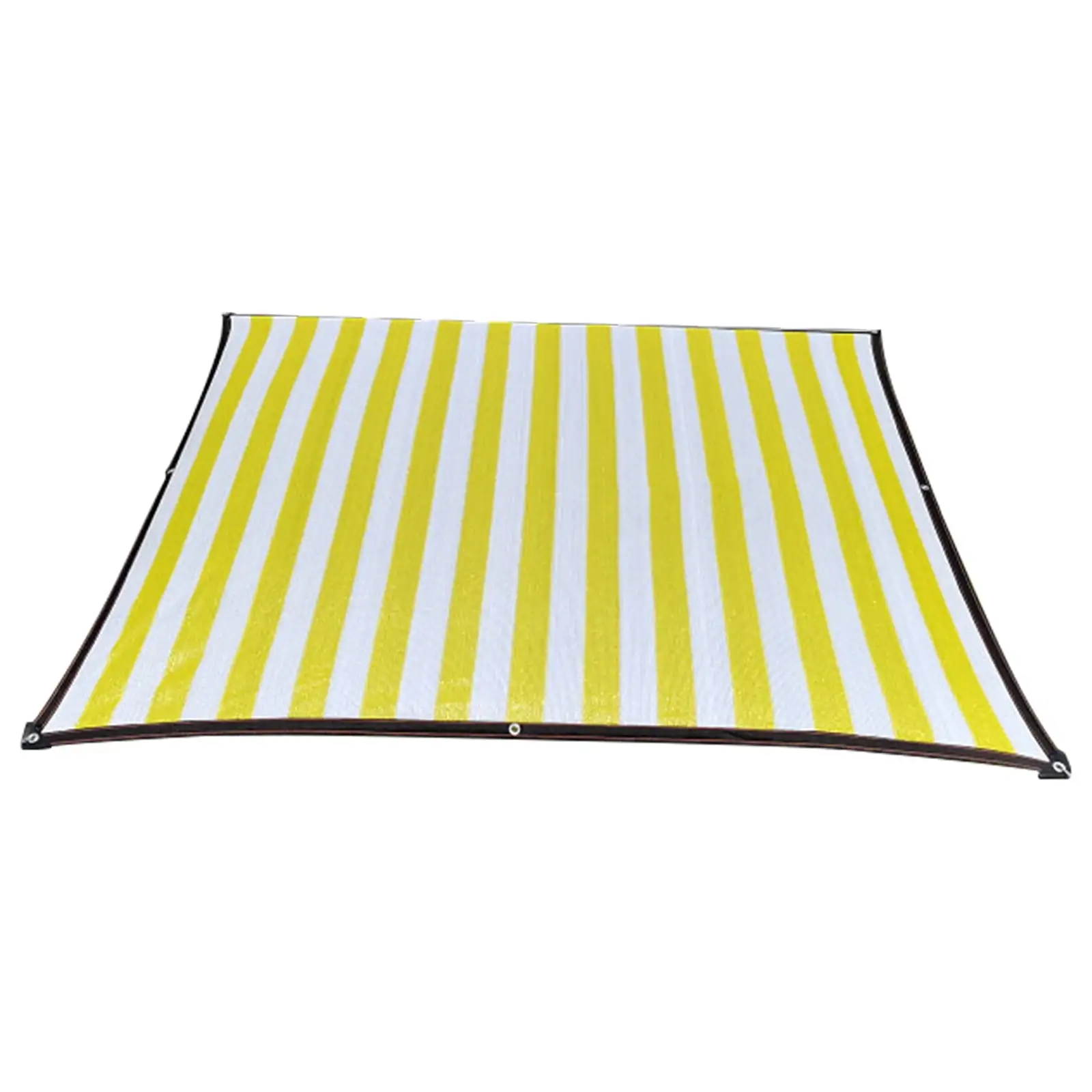 LYUCRAZ Outdoor Power Tools Outdoor Sunny Shade Cloth. Pergola. And Backyard Patio Sunshade With Protection. Heat Material. Reinforced GrommetsYellow And White Stripes