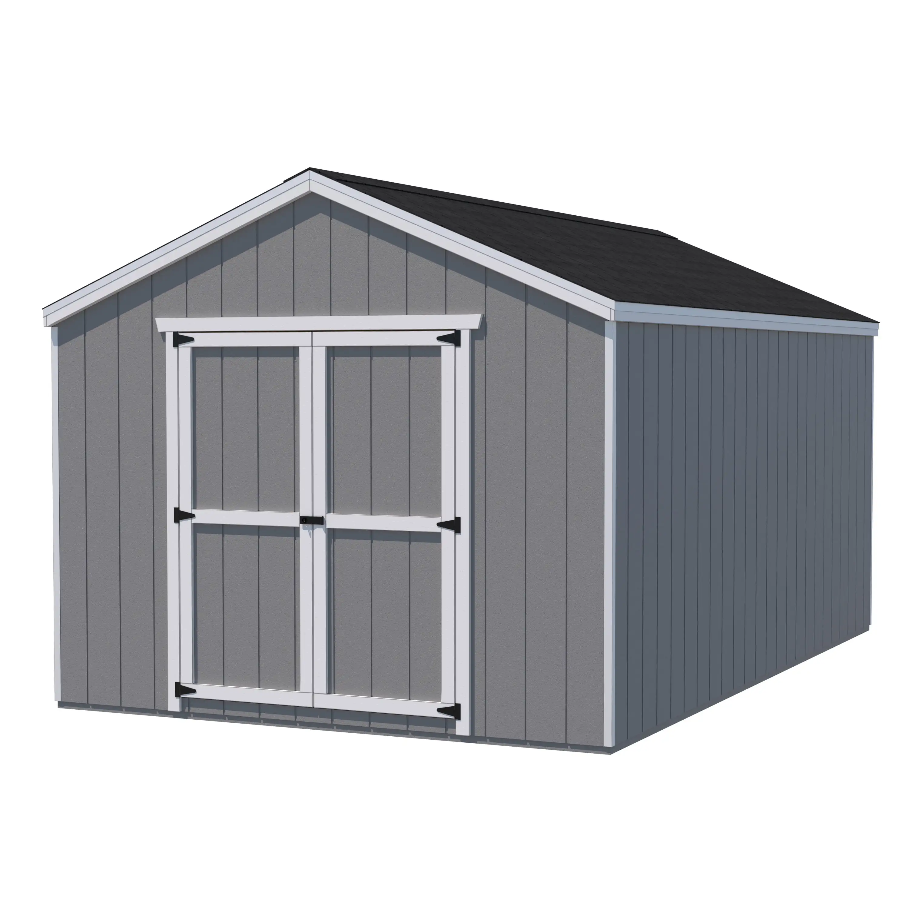 Little Cottage Co. 8 ft. x 16 ft. Value Gable Wood Storage Shed Precut Kit