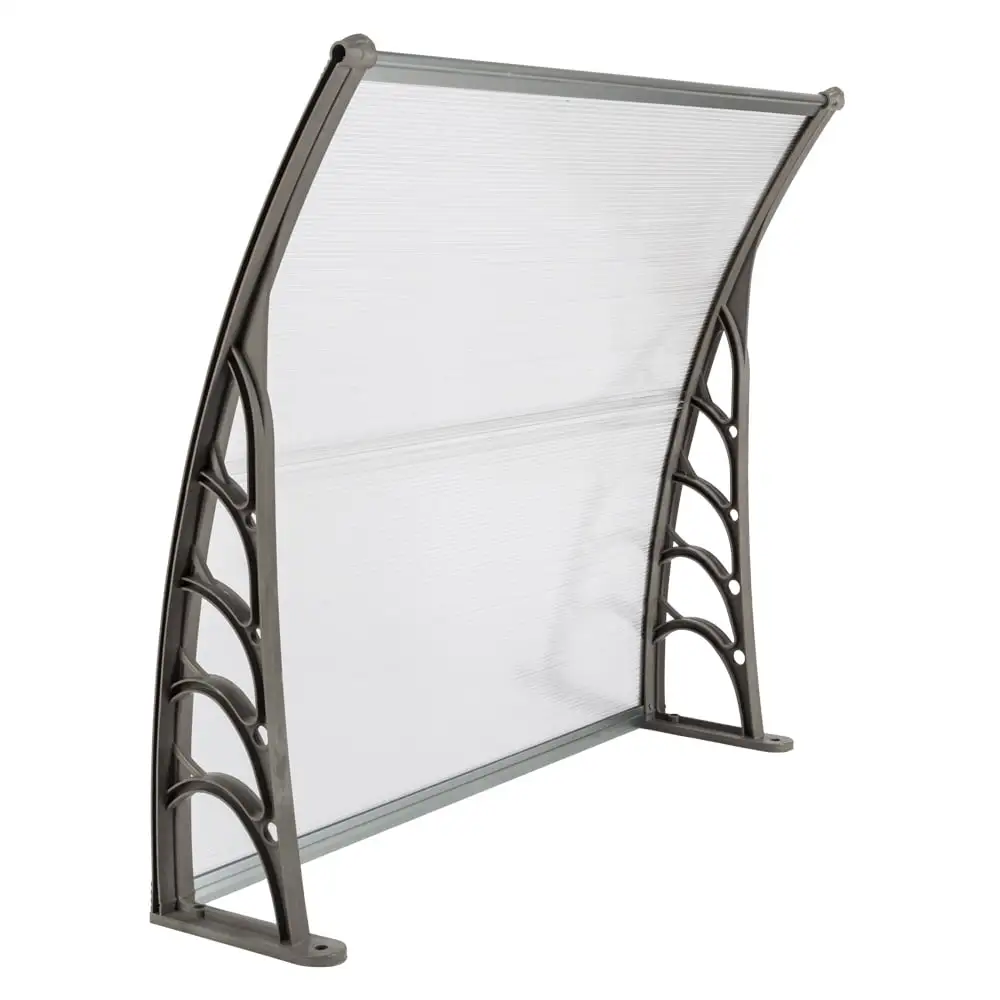 Lowestbest 40??40 Patio Door Window Awning Canopy. Outdoor Awning Cover Rain Snow Protection