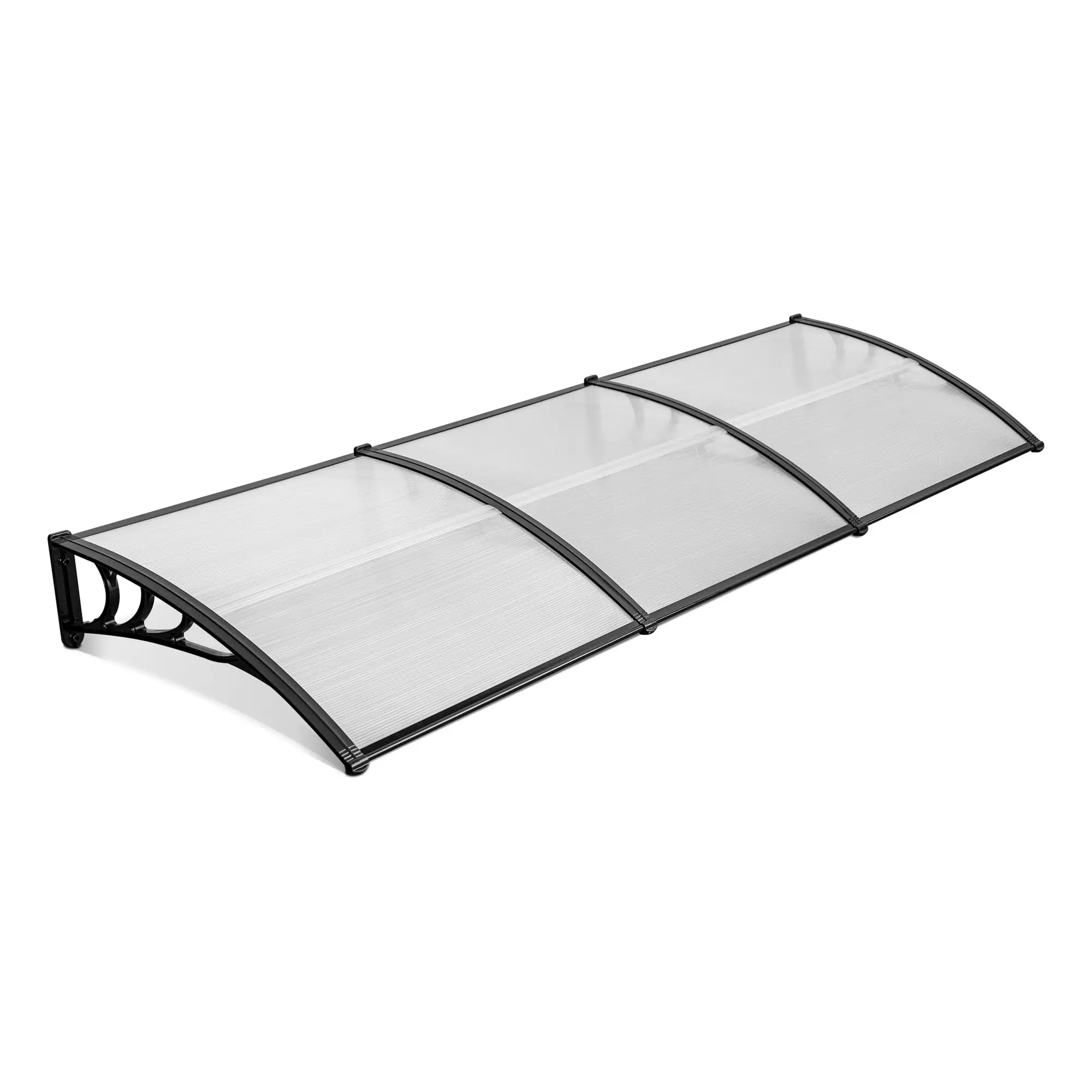 MCombo 10 ft. W x 3.5 ft. D Window & Door Awning(Clear Board)