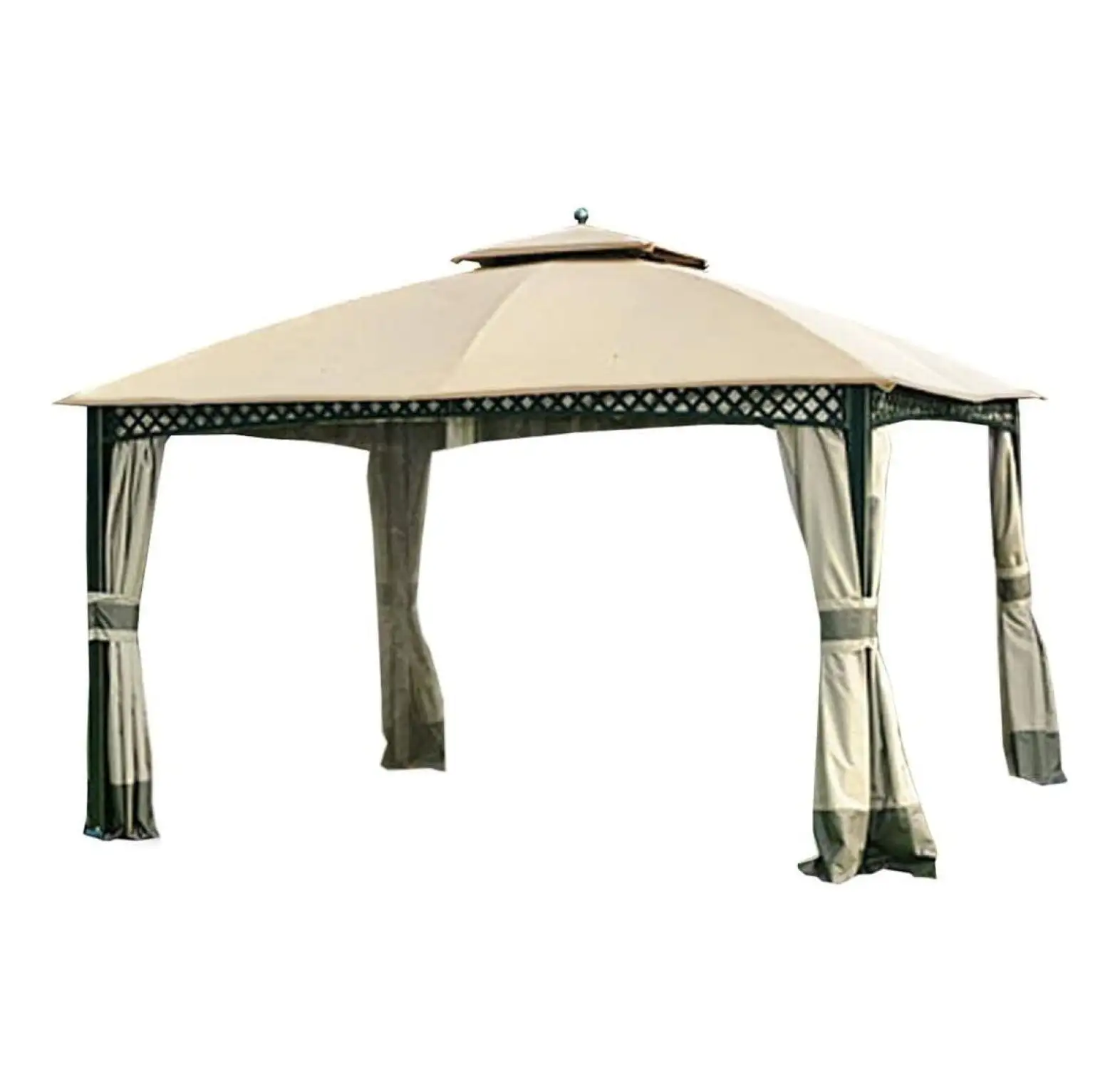 MiaHltTia Replacement Canopy for The Windsor Gazebo - Standard 350 - Beige - Will NOT FIT Any Other Model - Read Before Buying