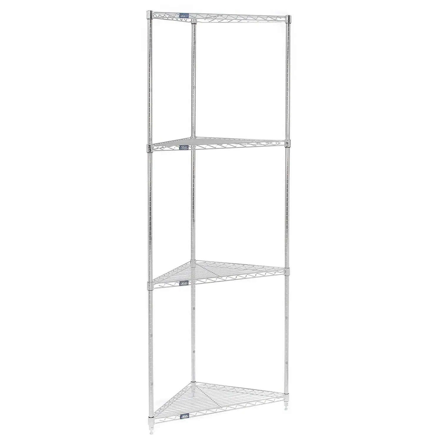 Nexel 796557 Nexel Corner Wire Shelving 24W x 18D x 86H