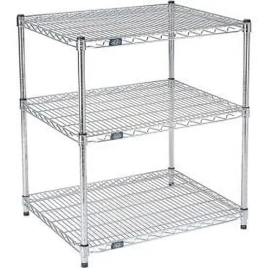 Nexel ESD Wire Shelving Starter - 2 Tier - 42W x 21D x 34H