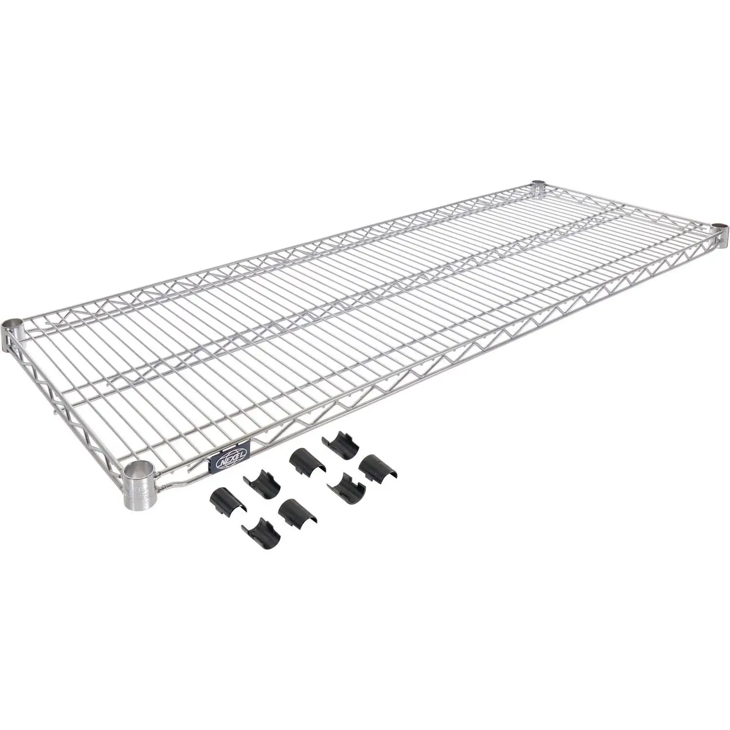 Nexel Stainless Steel Wire Shelf. 24W x 14D. 1/Pack