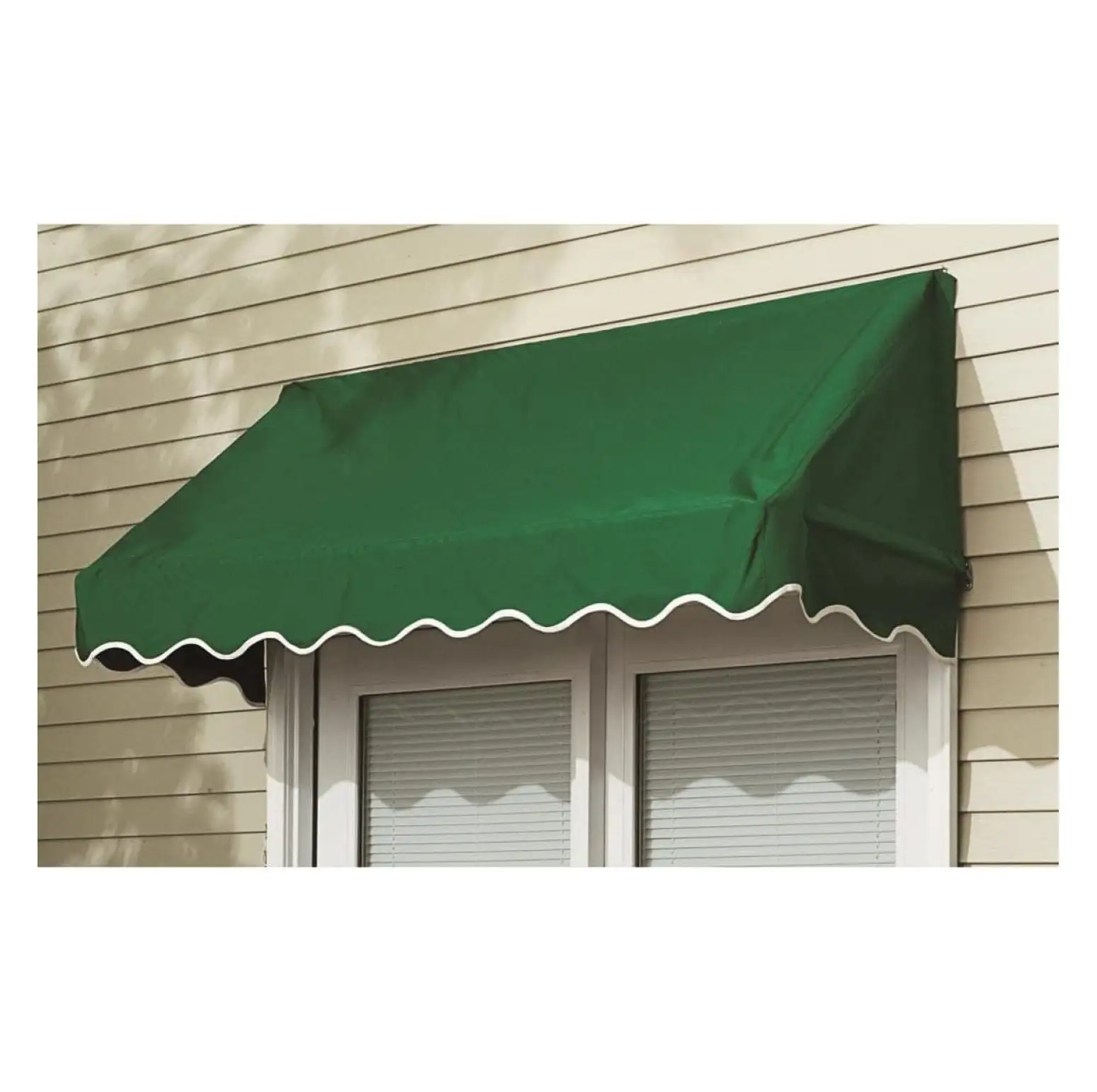 OTTO12306 8' Window Door Awning Sun Shade Canopy Outdoor Patio Cover Green