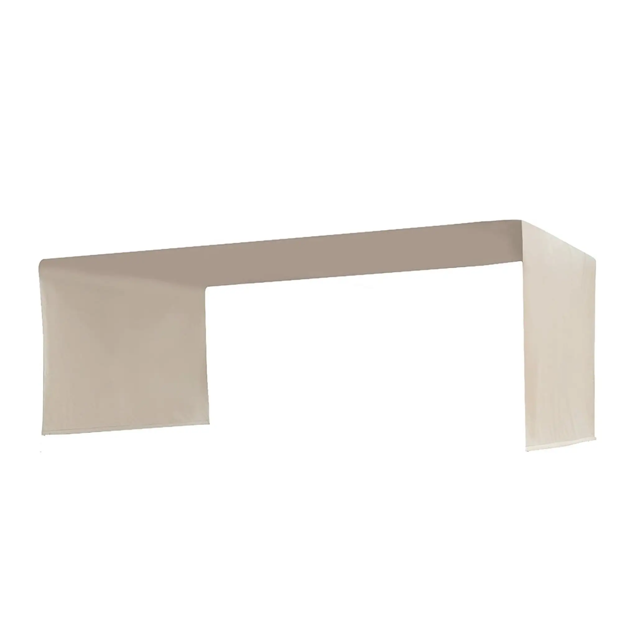 Only Choice Replacement Curved Canpoy for 12x9 Ft Outdoor Pergola Structure-Khaki