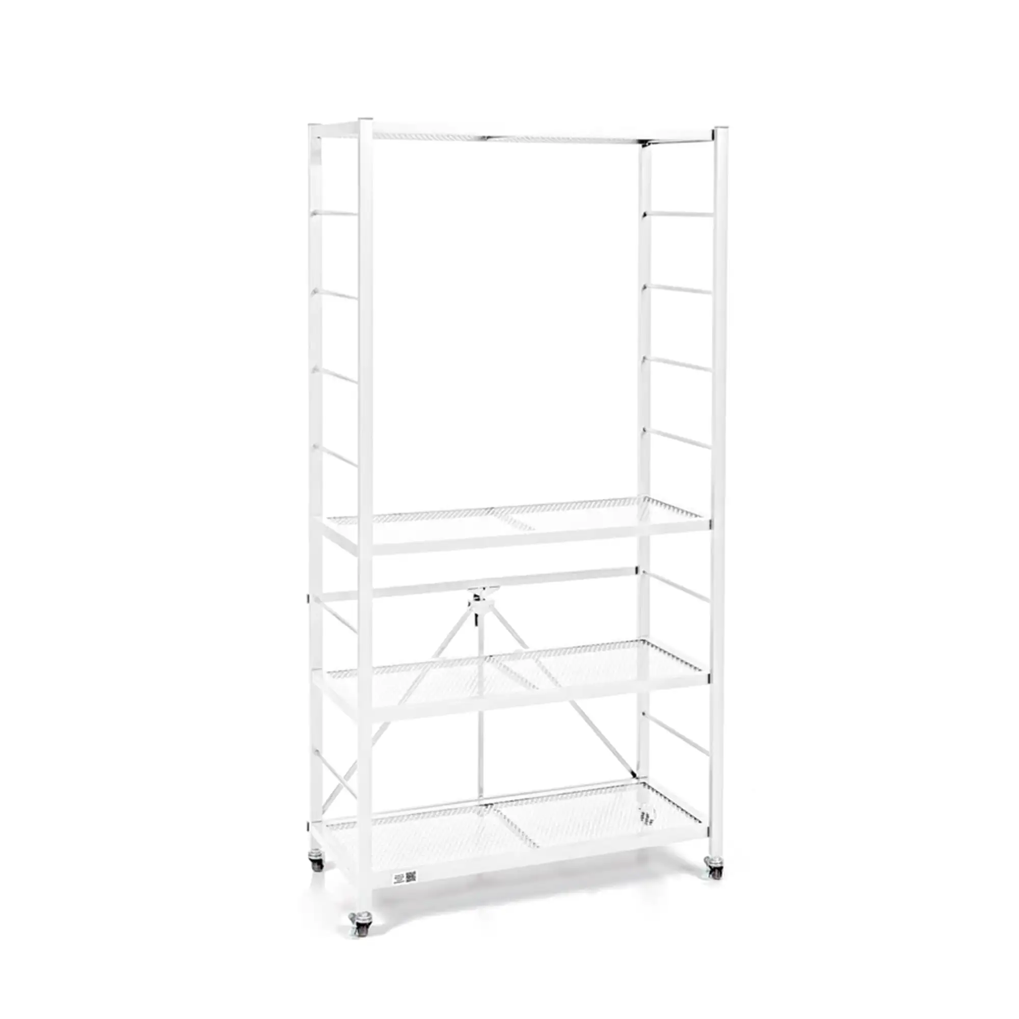 Origami 4-Shelf Adjustable R2 Series Storage Rack. White