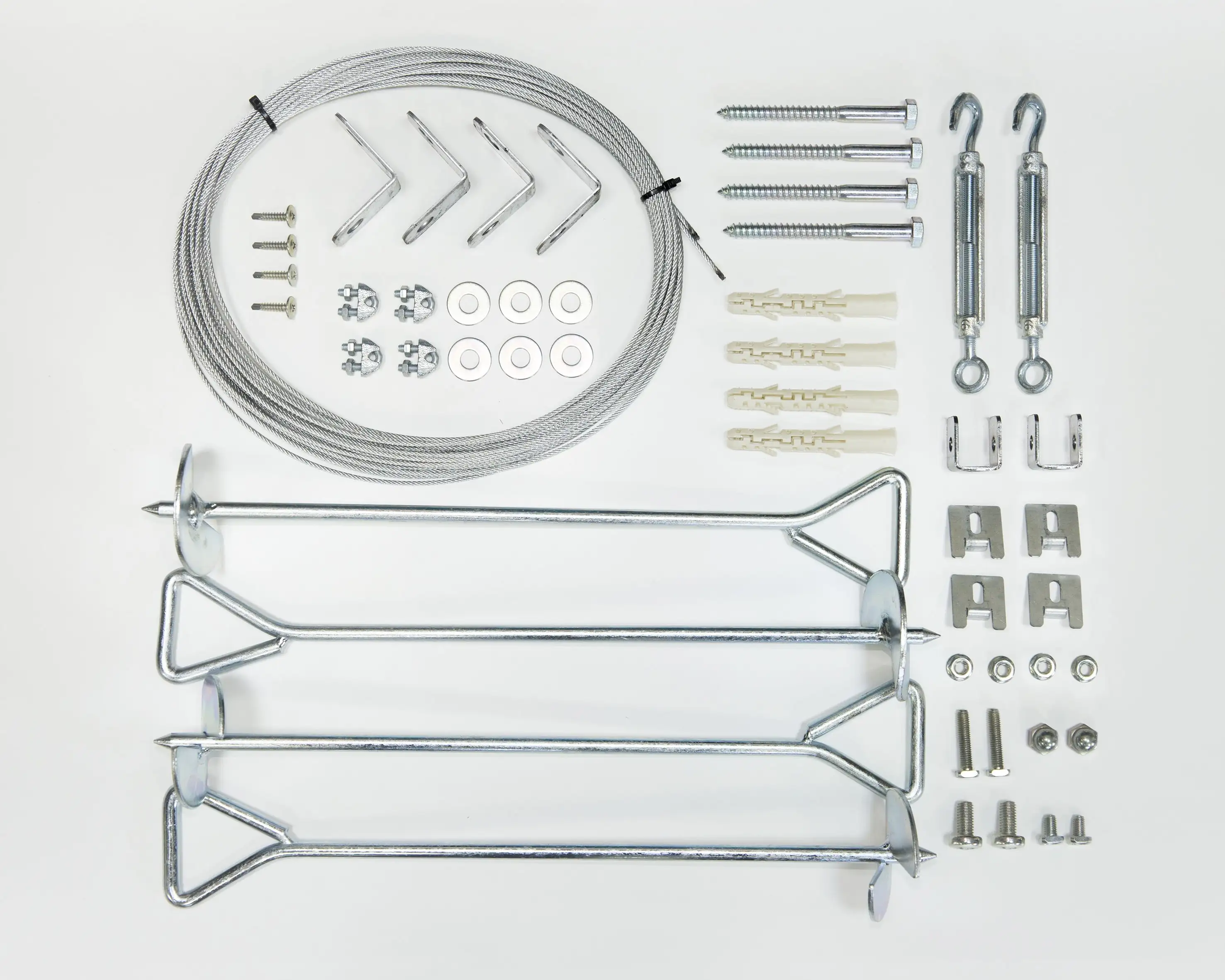 Palram - Canopia Anchor Kit for Most Canopia Greenhouses and Skylight/Rubicon Sheds