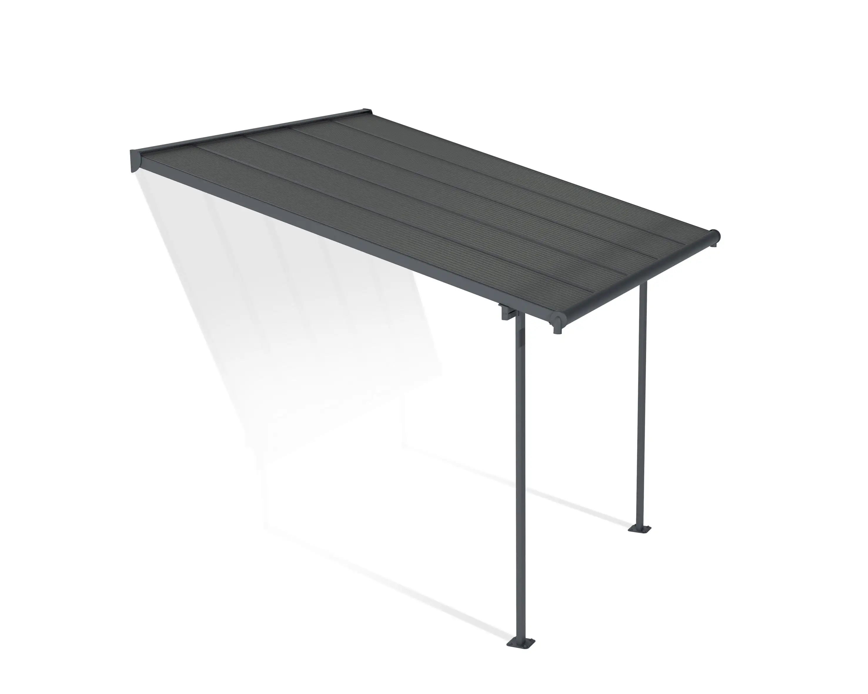 Palram - Canopia Sierra 10' x 10' Patio Cover - Gray