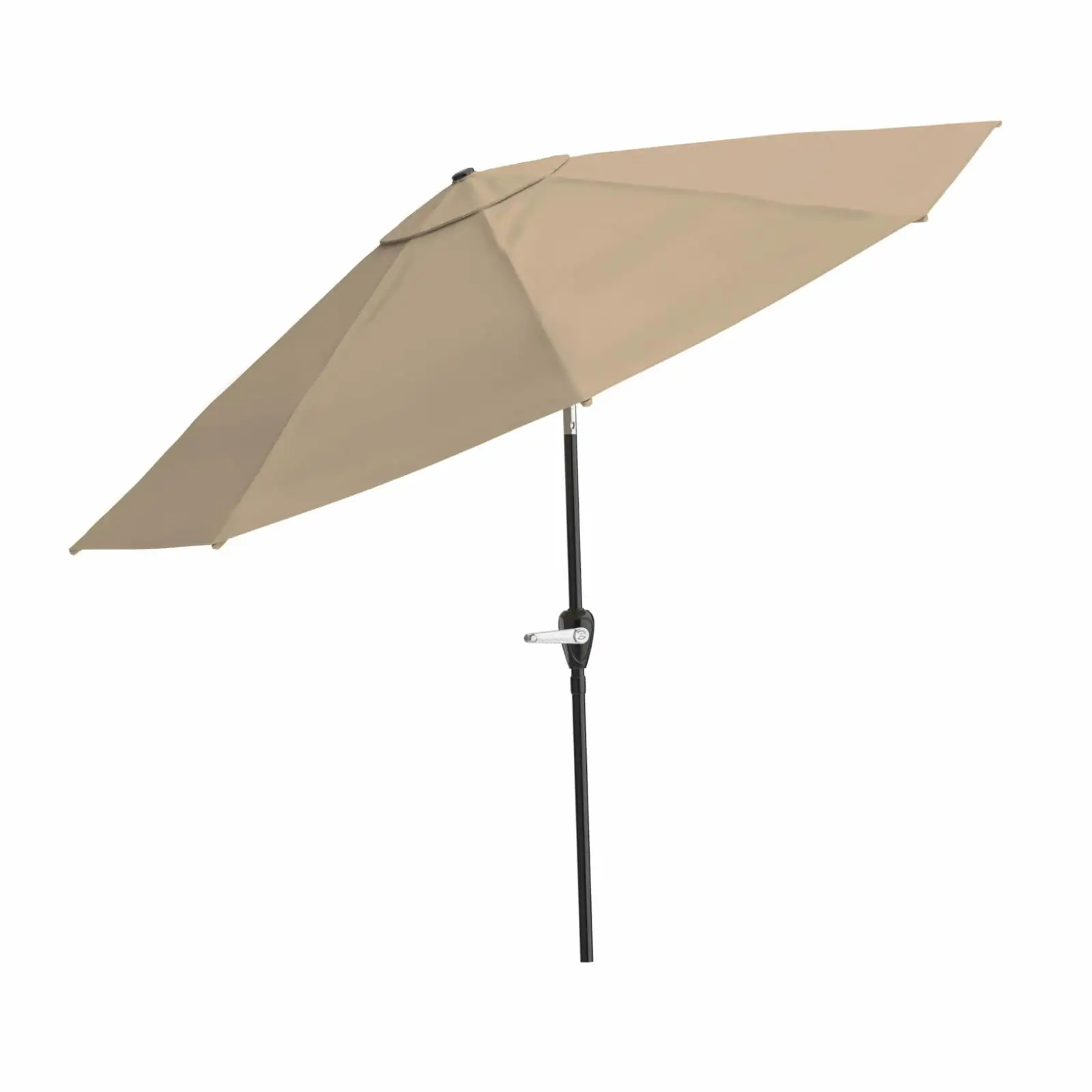 Pure Garden 10ft Patio Umbrella with Auto-Tilt. Dusty Green