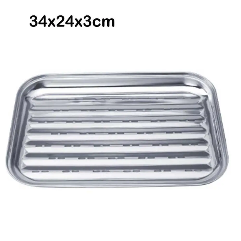 Reusable Grill Tray & Reusable Grill Tray Gas Grill Accessories 34x 24 x 3 cm