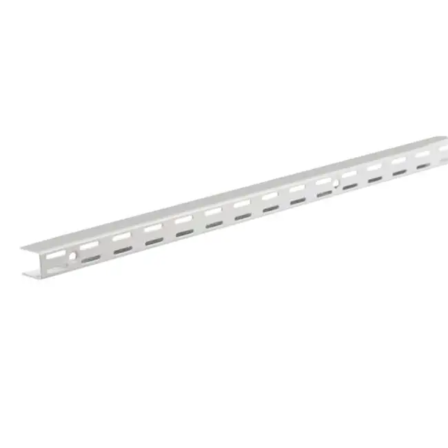 Rubbermaid 3Q73-00-WHT Track Upright. Steel. White. 40. 25L