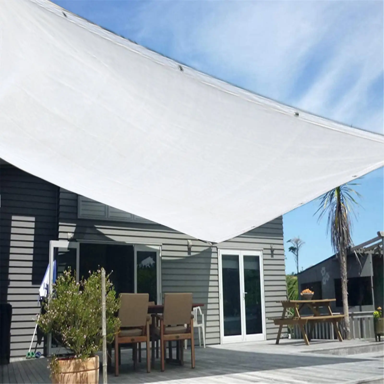 SDJMa Sun Shade Sail. UV Block Shade Sail Set. Outdoor Sun Shade Canopy for Patio Backyard Garden(2X2/2X3/2X4M| Square)