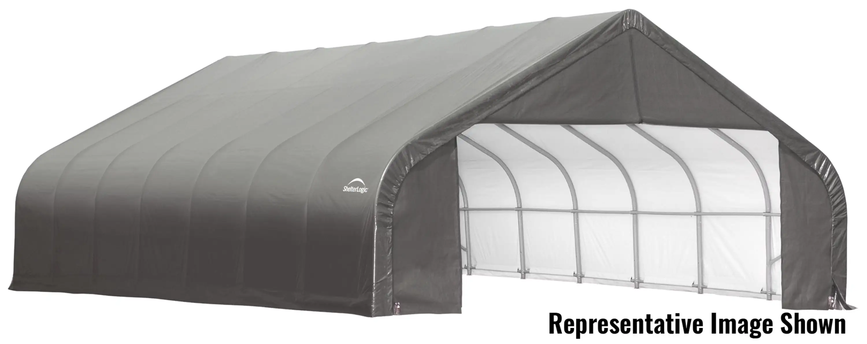 ShelterCoat 28 x 20 ft. Garage Peak Gray STD