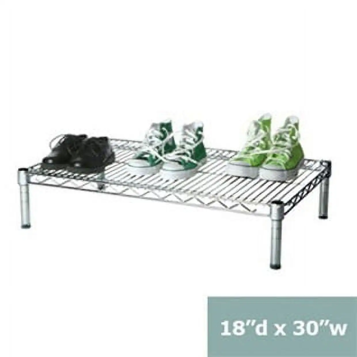 Shelving Inc. 18 d x 30 w Chrome Wire Shelving with 1 Shelf