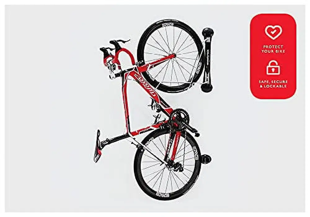 Steadyrack Bike Racks - Classic Rack - Wall Mounted Bike Rack Storage Solution for your Home. Garage. or Bike Park