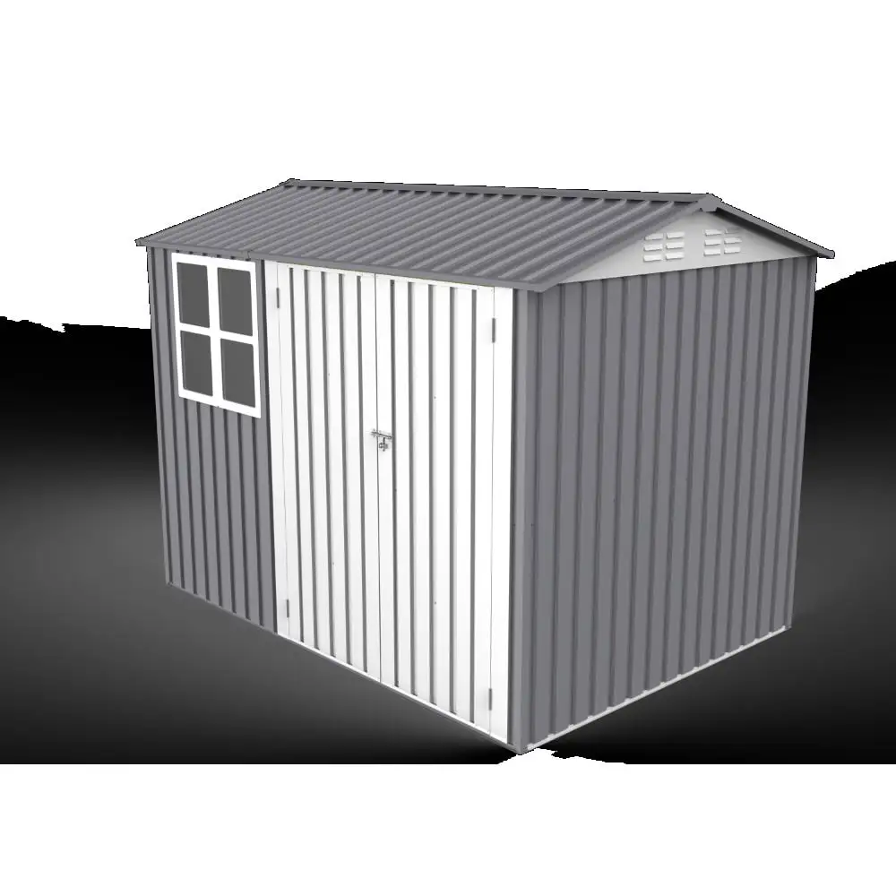 Storage Shed 6 x 8 FT Large Metal Tool Sheds with Window