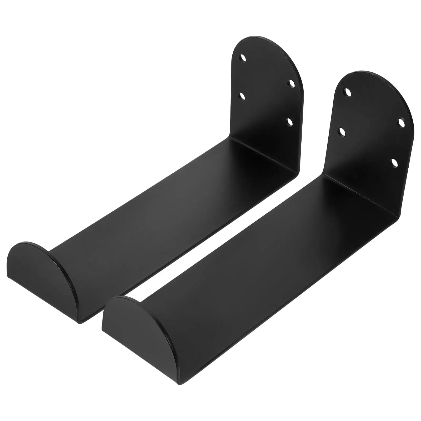 Storage Shelves 2 Pcs Snowboard Stand Holder Ski Wall-mounted Hangers Rack Metal