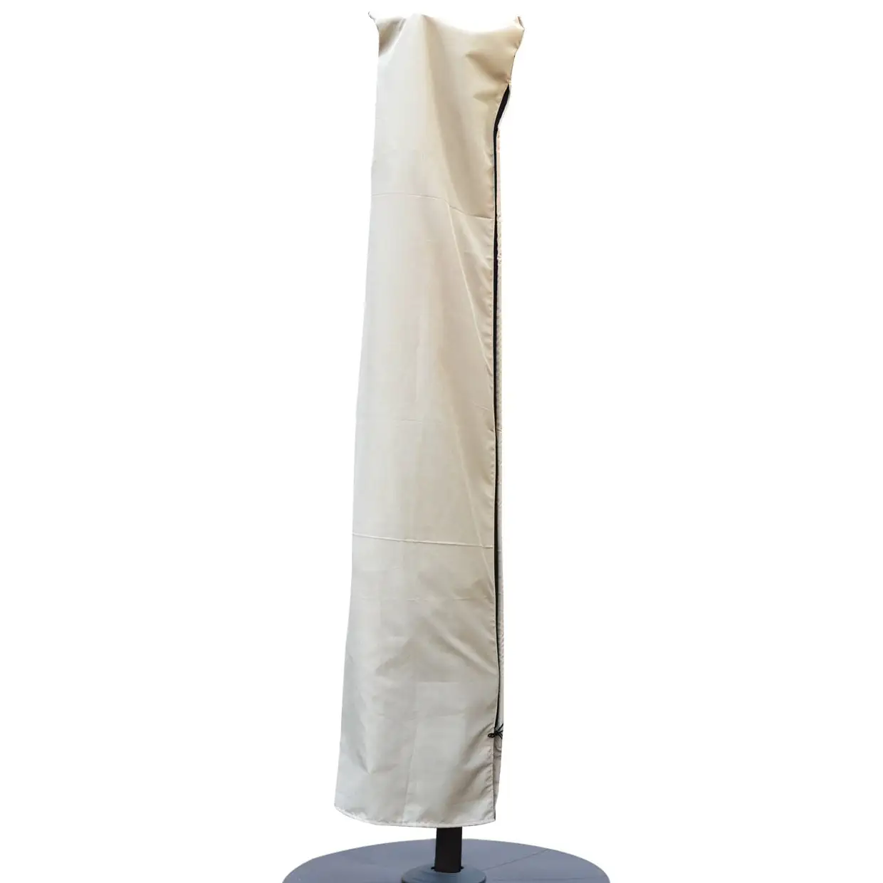 Sunrise 95 L x 24 / 20 W Roma Umbrella Protective Cover. Outdoor Patio Cantilevered. Hanging Umbrella Protective Cover. Beige