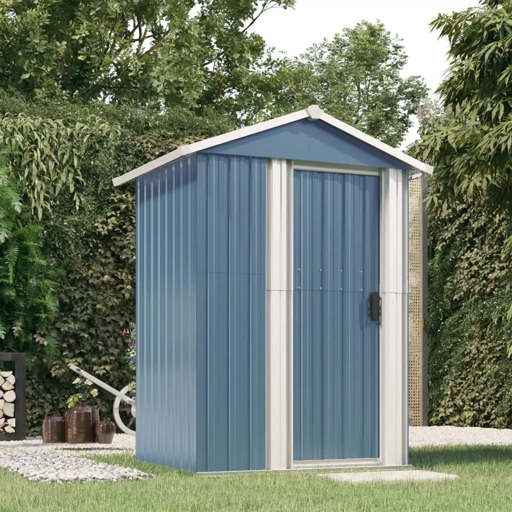 Suzicca Garden Shed Gray 49.6x38.4x69.7 Galvanized Steel