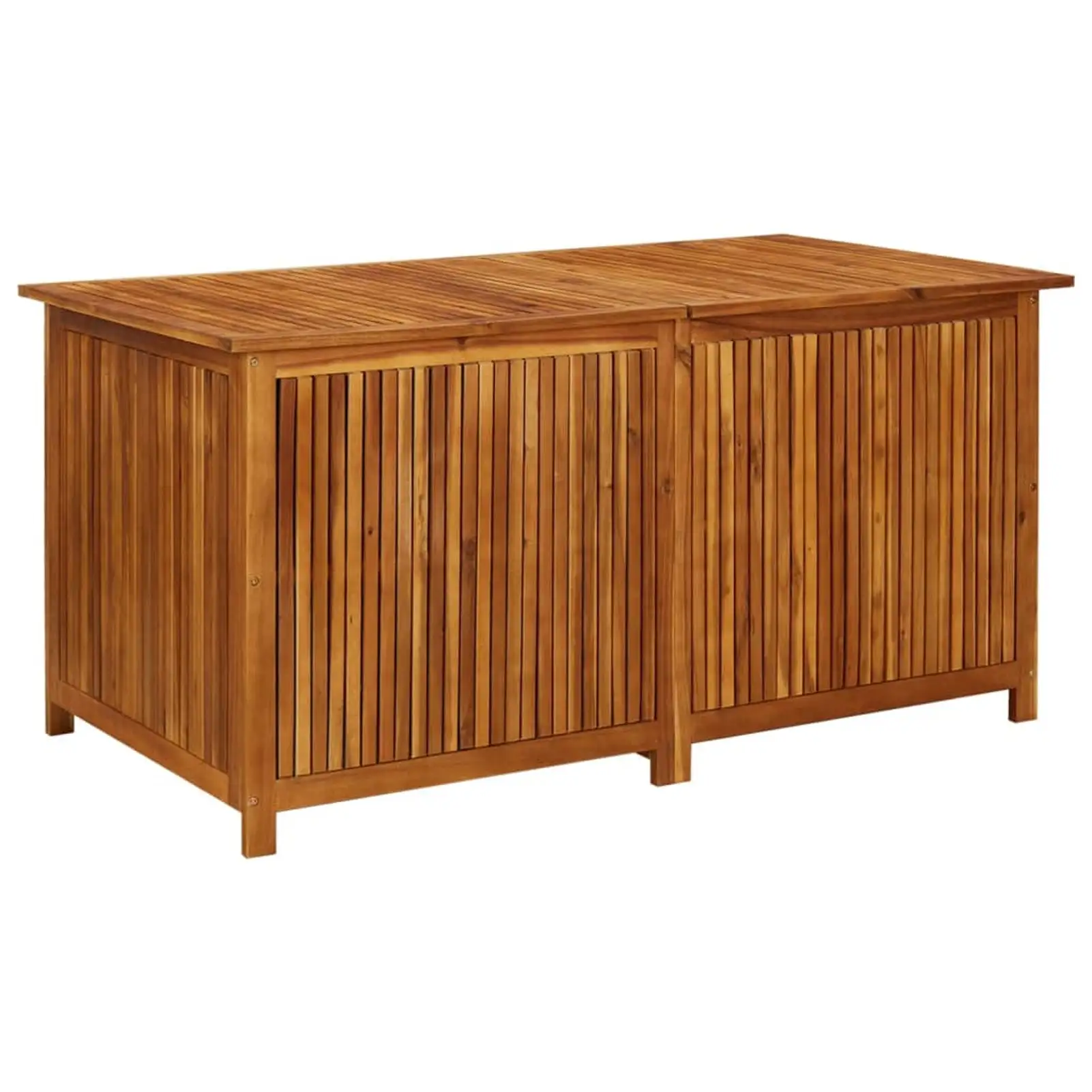 Suzicca Patio Storage Box 59.1x31.5x29.5 Solid Acacia Wood