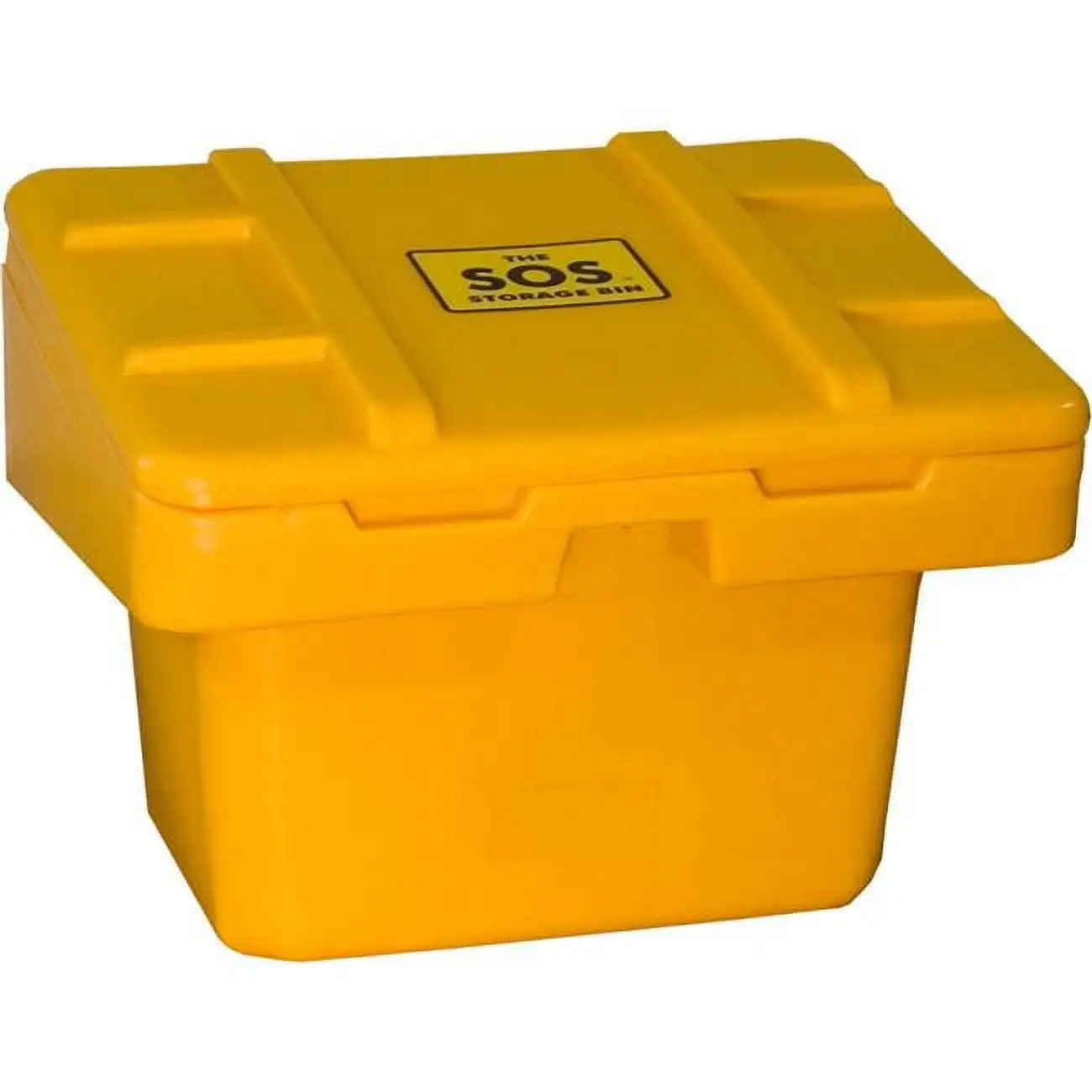 Techstar Plastics 4556709 5.5 cu. ft. Global Industrial Lockable Outdoor Storage Container - Yellow - 30 x 24 x 23 in.