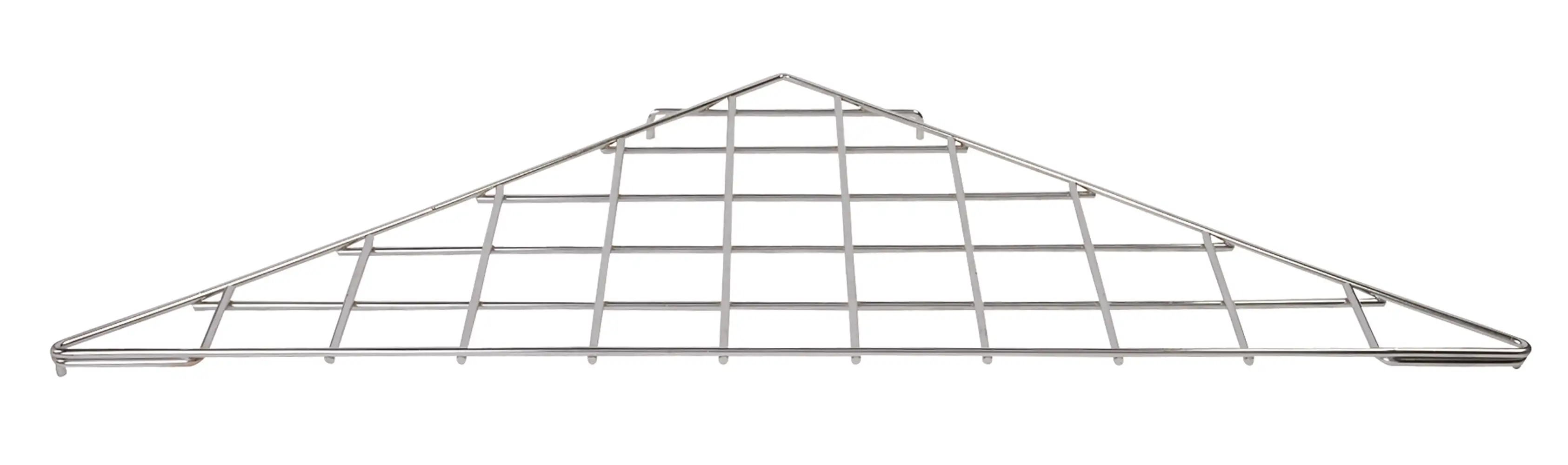 Triangle Chrome Shelf - 24x 24 x 32 - For Wire Grid