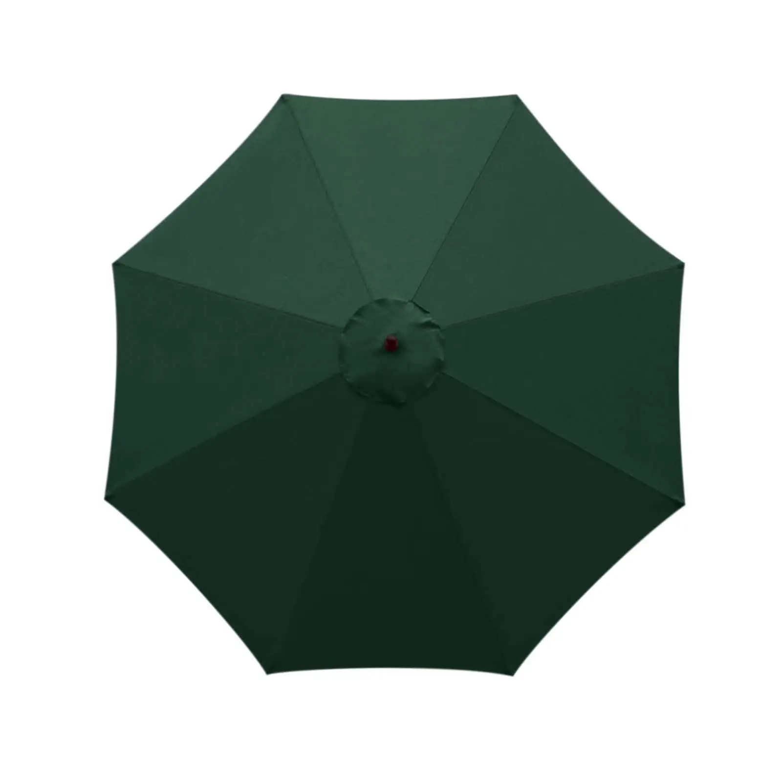 WRKEKC Beach Umbrella Garden Umbrella Outdoor Stall Umbrella Beach Sun Umbrella Replacement Cloth 106 Inch Diameter With 8 Bones Green Free Size