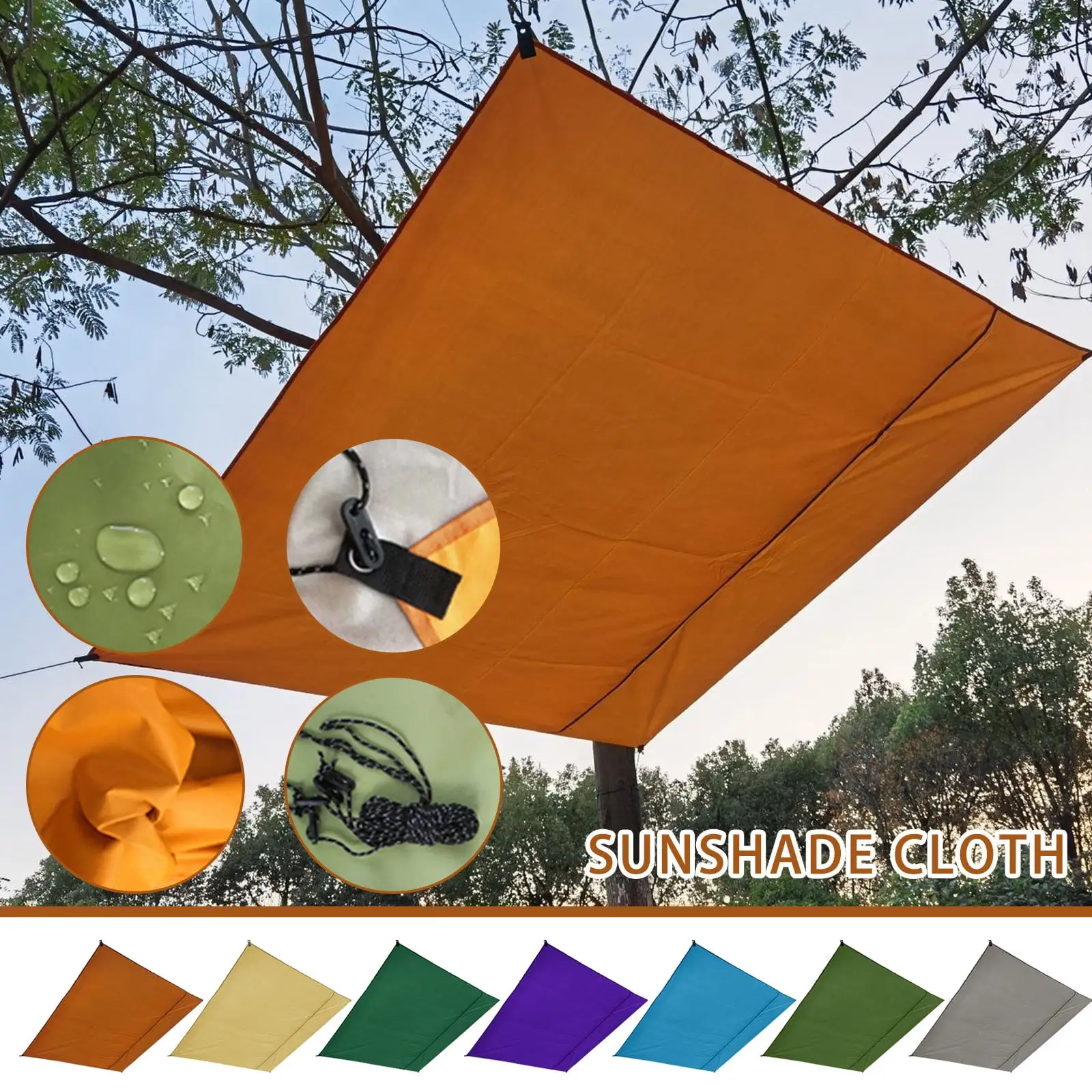 Waterproof Sun Shade Sail Canopy Rectangle Uv Block. For Outdoor Patio And Garden. Yard Activities 2022 (5'X7')