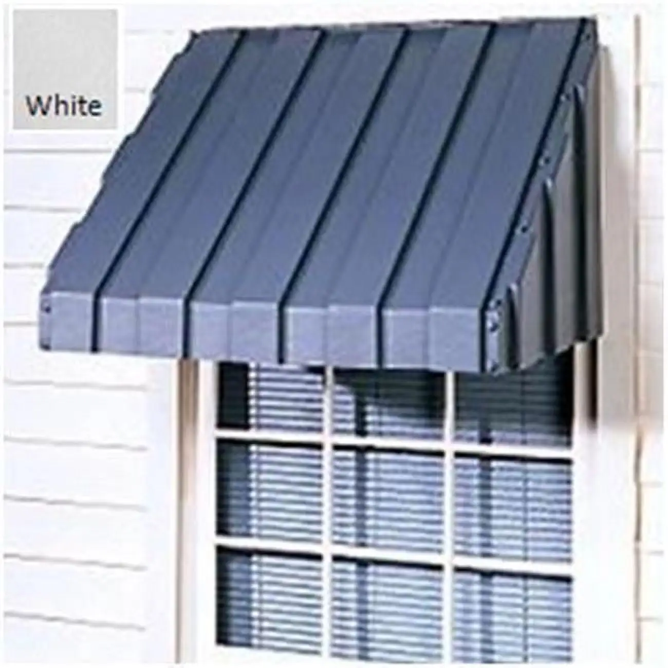 Window Awning 48 in. White