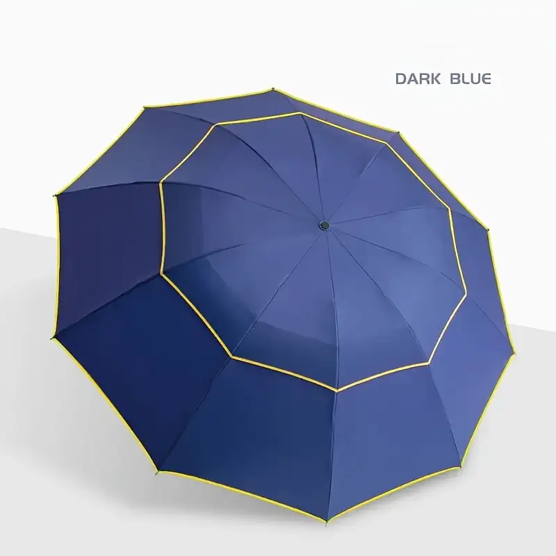 XINGJIU 1pc Ultimate Super Large Business Umbrella - Premium Mei Qi Lin Brand Double Canopy Sunscreen Vinyl Umbrella - Durable. Waterproof. UV Protection for All-Weather Style