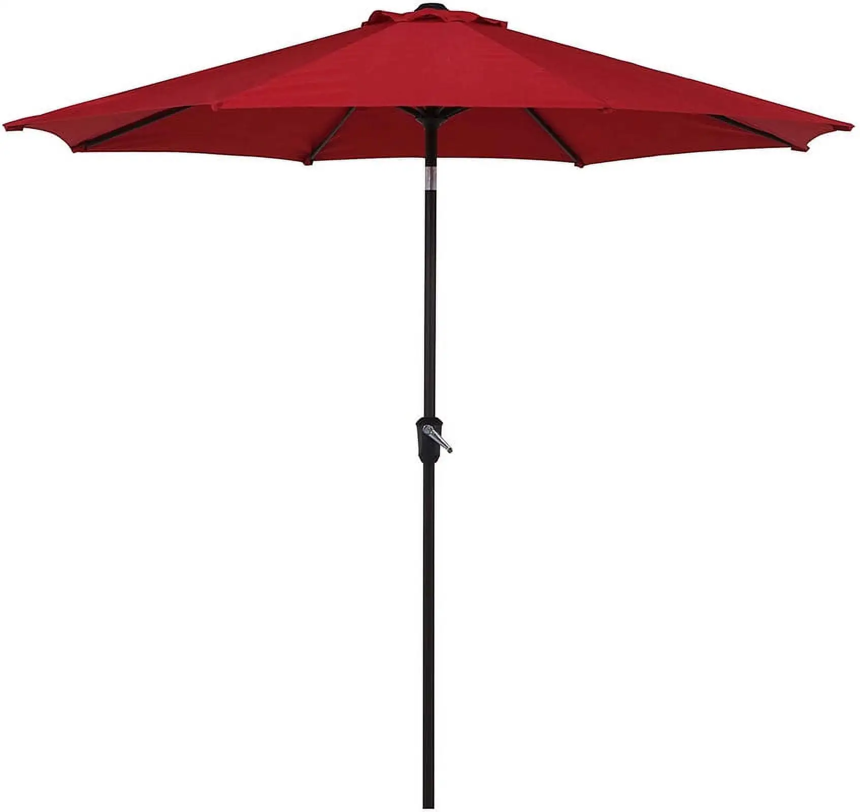 YLCW 7.5ft Patio Market Outdoor Table Umbrella with Auto Tilt and Crank.Large Sun Umbrella with Sturdy Pole Fade resistant canopy.Easy to set