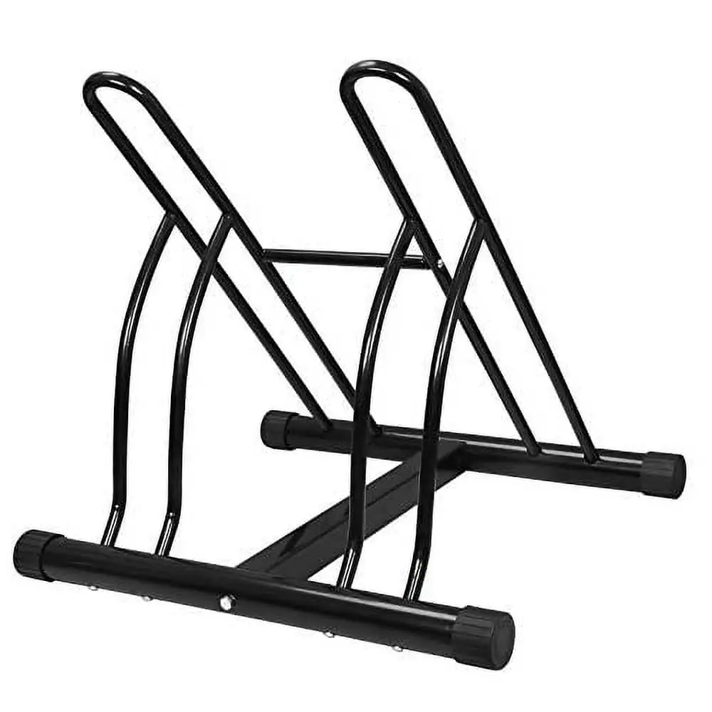 ZENY 2 Bike Floor Stand Floor Bicycle Rack. Free Standing Cycling Rack Floor Storage Organizer for Indoor Outdoor Garage