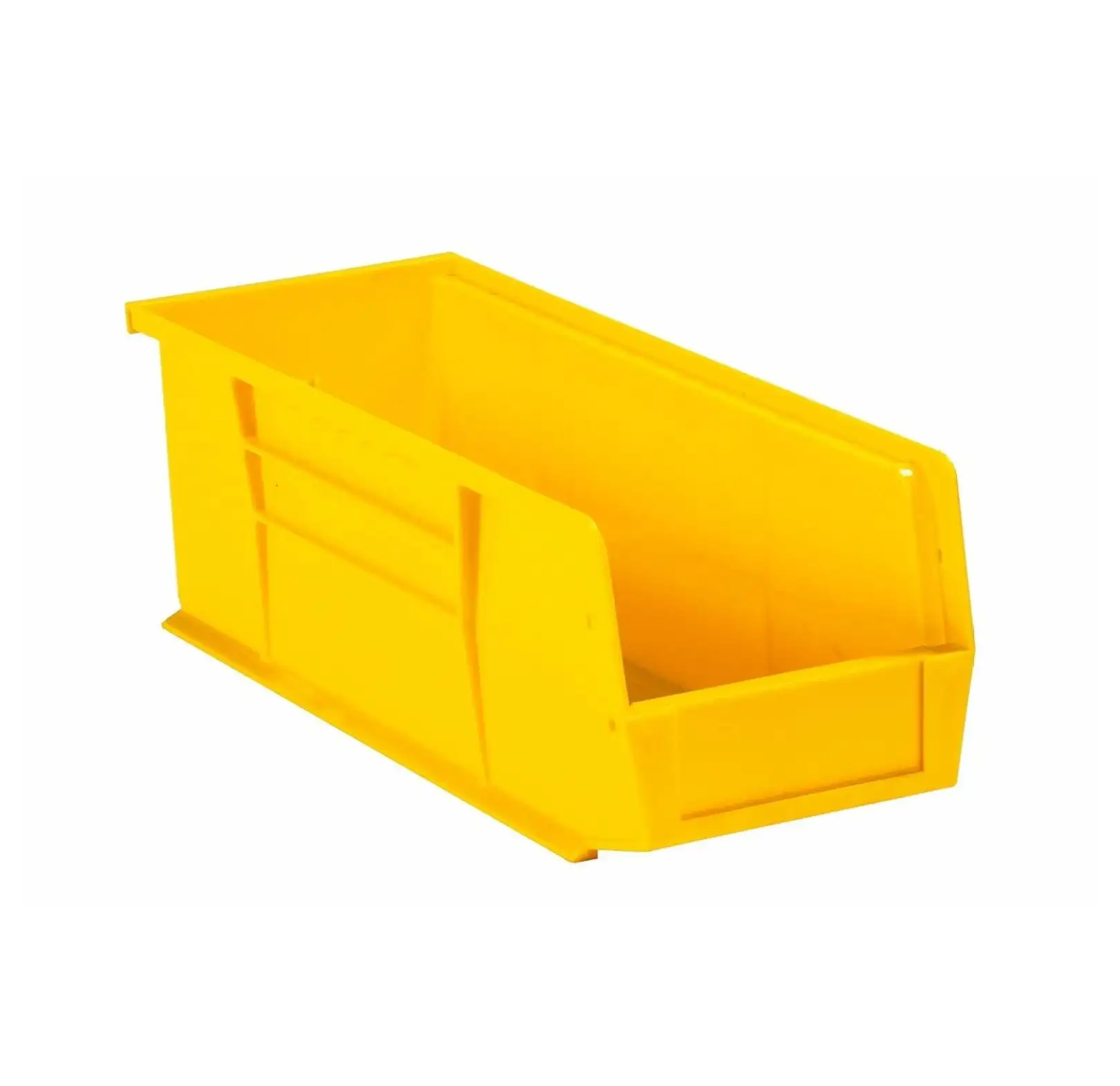 ZHI-22 Plastic Stack/Hang Storage Bin Containers. 5-3/8 x 4-1/8 x 3 Inches. Yellow. Pack of 24. for Organizing Homes. Offices. Garages and Classrooms