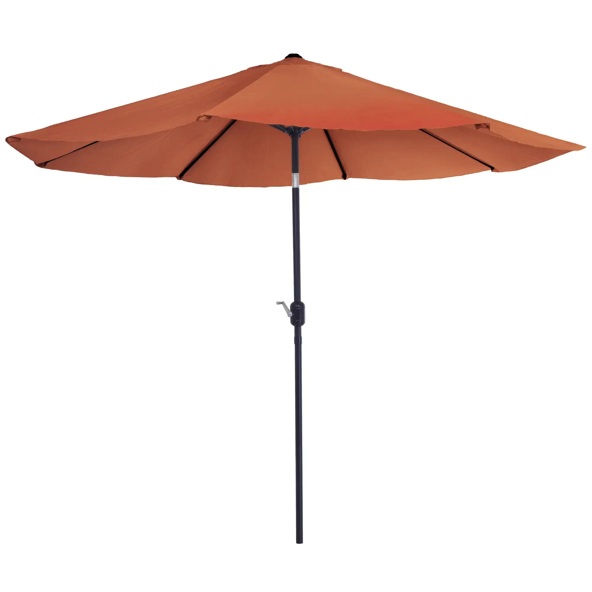 Pure Garden 10 Foot Aluminum Patio Umbrella with Auto Tilt