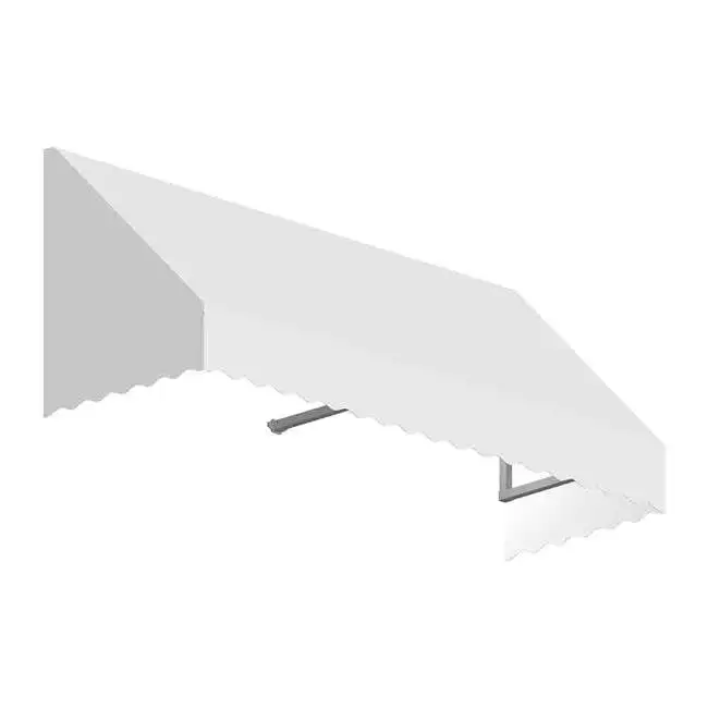 Awntech 4.38 ft. San Francisco Window & Entry Awning, Off White - 31 x 24 in.