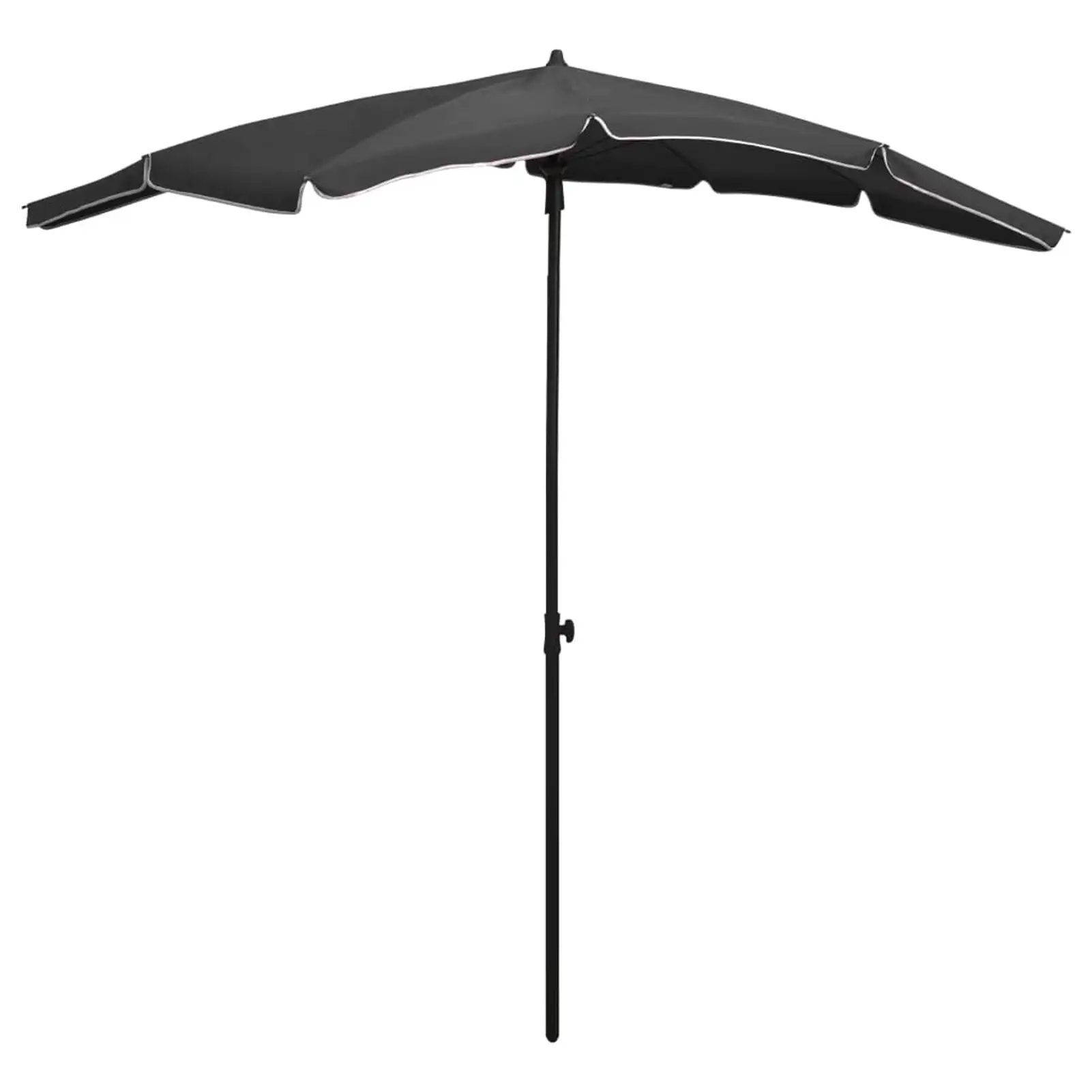 moobody Garden Umbrella with Pole Folding Parasol for Patio. Backyard. Terrace. Poolside. Lawn. Supermarket. Furniture 78.7 x 51.2 x 92.1 Inches (L x W x H)