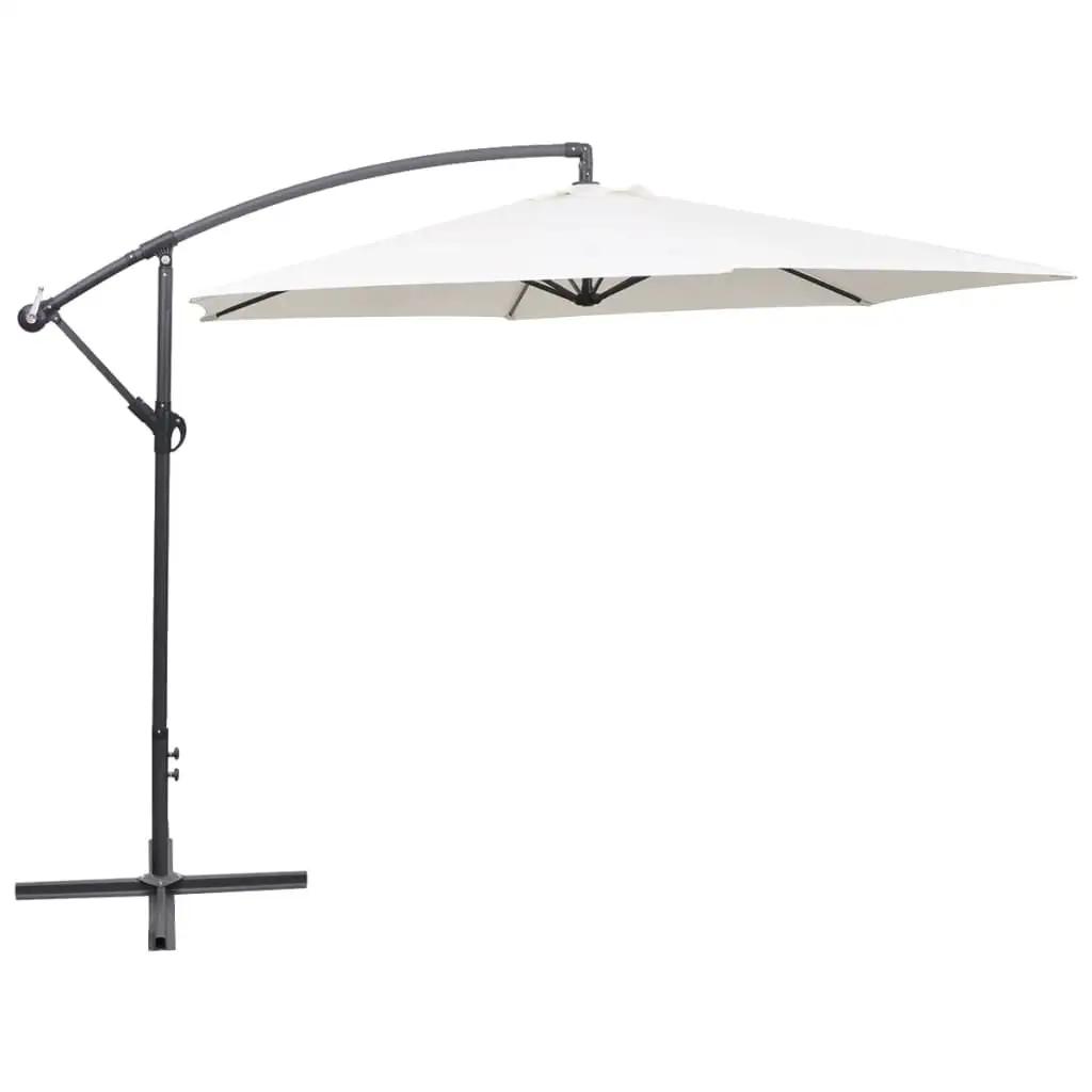 vidaXL Cantilever Umbrella Tilting Parasol Outdoor Umbrella Patio Sunshade