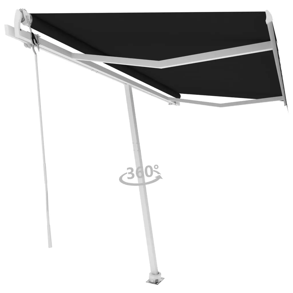 vidaXL Electric Awning Retractable Canopy Sunshade Shelter for Porch Balcony