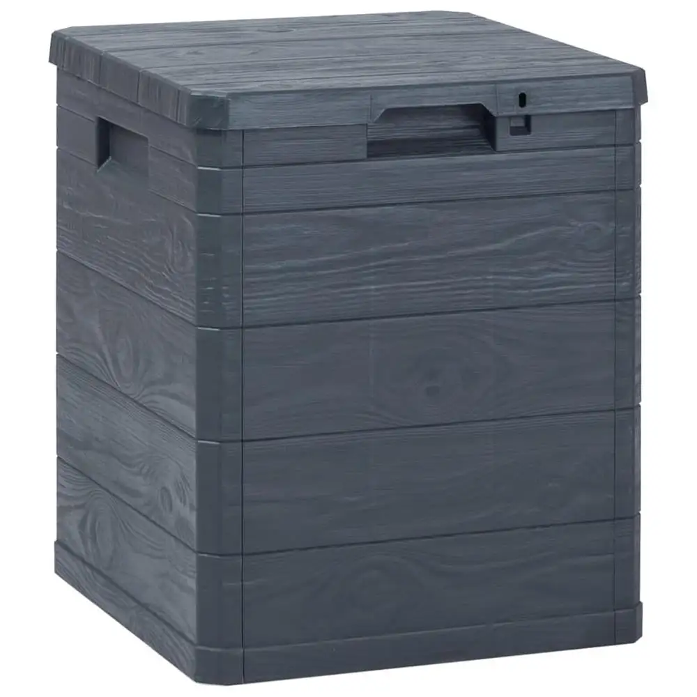 vidaXL Garden Storage Box 23.8 gal Anthracite. 45684