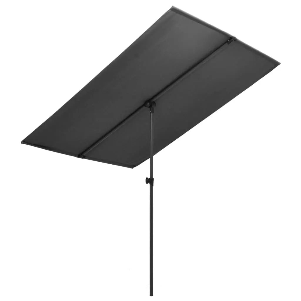 vidaXL Outdoor Parasol with Aluminum Pole Patio Sun Shelter Sunshade Umbrella