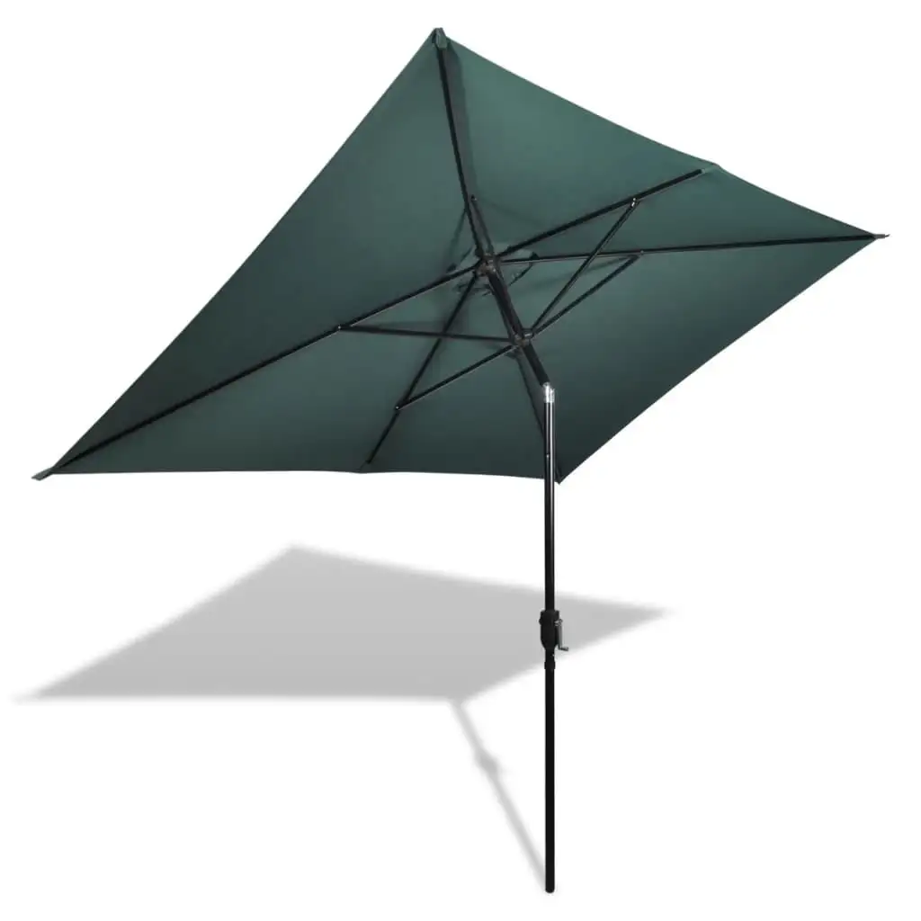 vidaXL Outdoor Umbrella Parasol Patio Sunshade Tilting System Sun Shelter